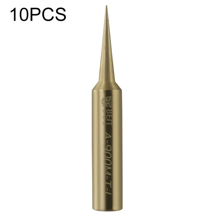 10 PCS BEST Pure Copper Low Temperature Soldering Iron Tip Special for Welding Fly Jump Wire A-900M-T-I