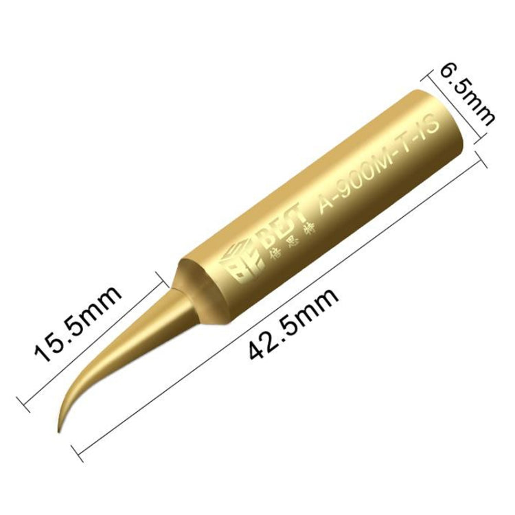 10 PCS BEST Pure Copper Low Temperature Soldering Iron Tip Special for Welding Fly Jump Wire A-900M-T-IS