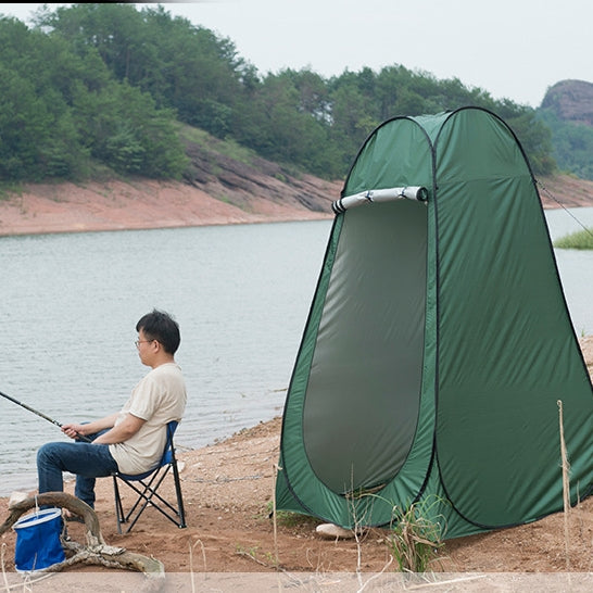 Clothes Changing Bathing Tent with Window, Single, Size: 190x120x120cm