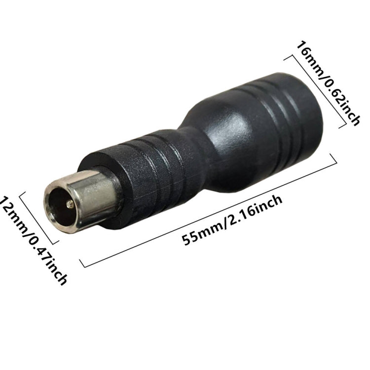 DC 5.5mm x 2.1mm Female to DC 8.0mm x 1.6mm Male Adapter for Xiaomi Electric Bike Scooter Power Adapter