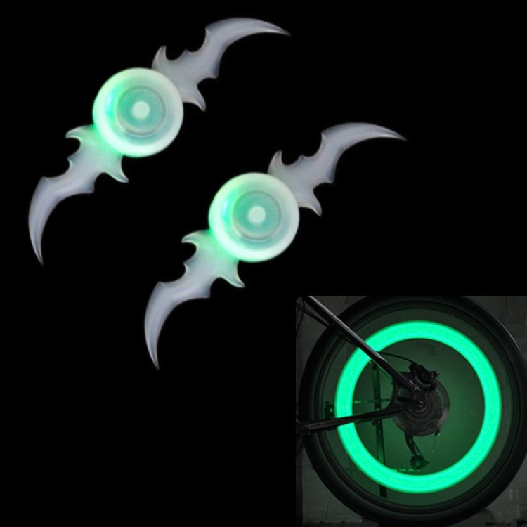 2 PCS Bicycle Wheels Willow Spoke Lights Decoration Colorful LED Night Riding Light