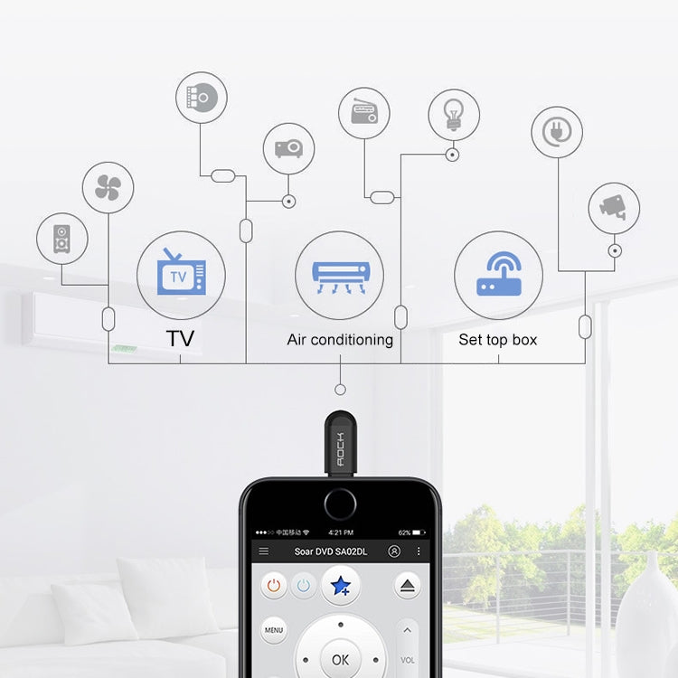 Easy to Control 3 Generation Mobile Phone Wireless Smart Remote Control for Apple universal mobile cloud remote control