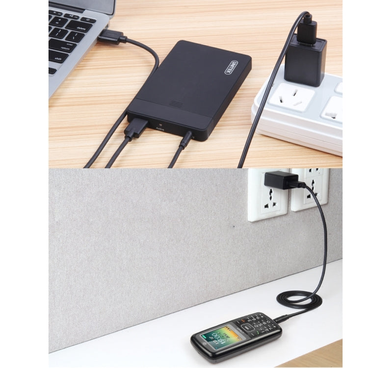 1.5m USB to DC 3.5mm Power Spring Coiled Cable