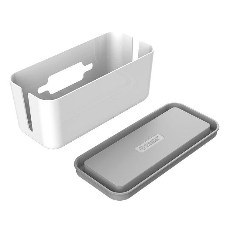 ORICO CMB-18 Separating Design ABS Electrical Socket Storage Box Power Cable Manager Case with Phone / Tablet Holder for Desk, Living Room, Office, Bedroom