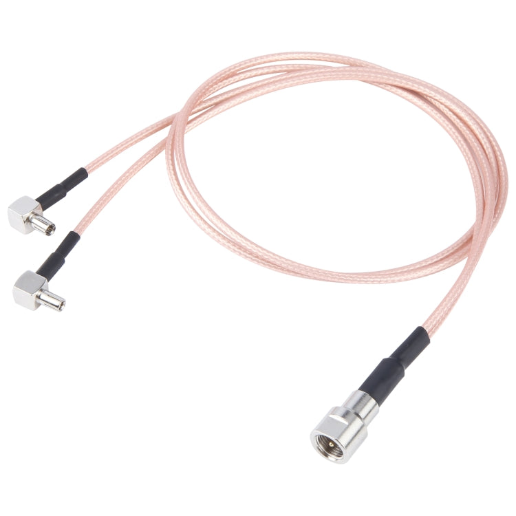 Dual TS9 to RG316 Coaxial RF Connector Cable Extension Cable, Specification: