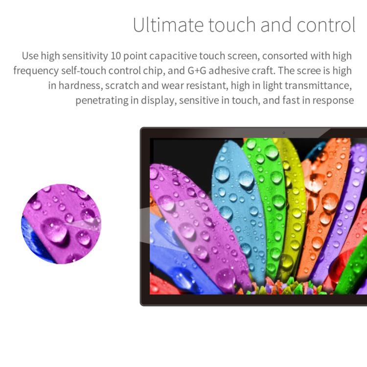 HSD-P538 14 inch IPS Touch Screen All in One PC with Holder, 4GB+32GB, Android 14 RK3576S Octa-core