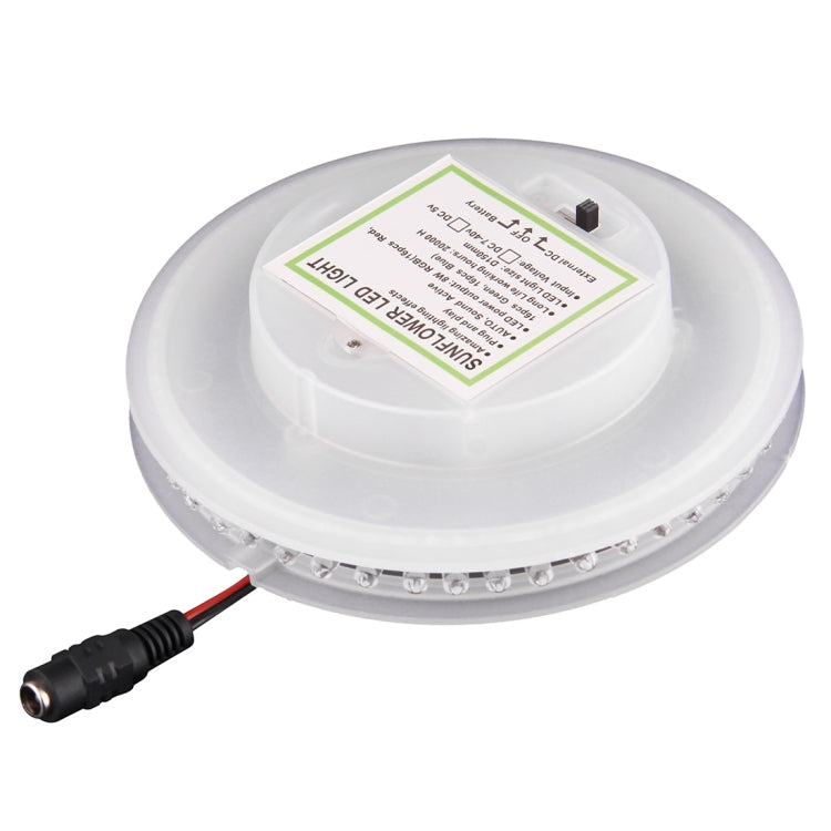 8W Sunflower LED Stage Light, Sound Control / Auto Run Mode