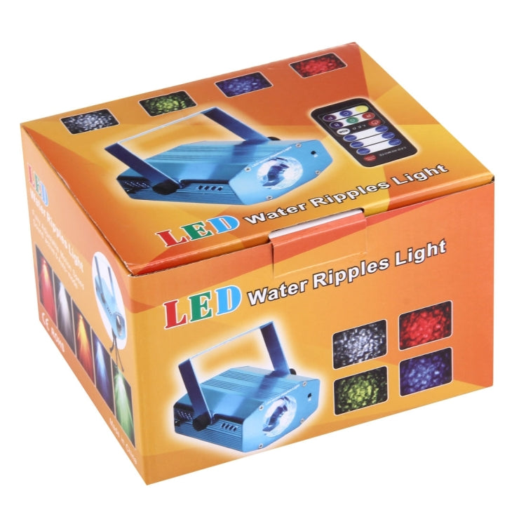 3W x 3 RGB Mini Water Wave Projector with Remote Control, EU Plug
