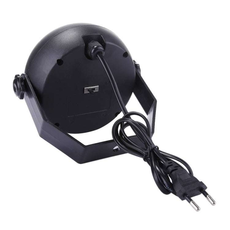 6 LEDs Auto Run / Sound Control LED Stage Light, AC 85-260V, US/EU Plug