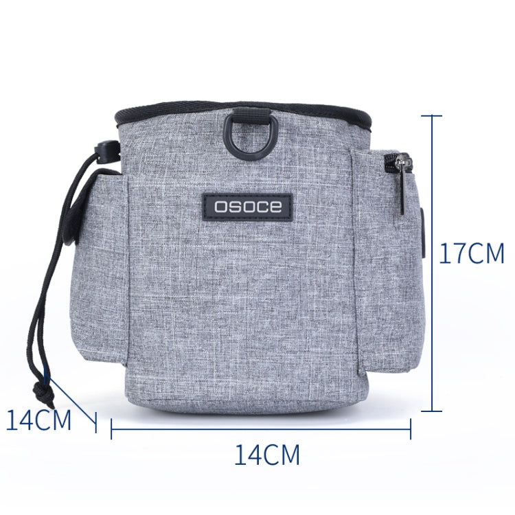 OSOCE C07 Portable Multifunctional Drawstring Pet Training Bag