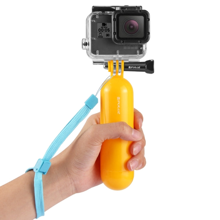 PULUZ Floating Handle Bobber Hand Grip with Strap for GoPro, Insta360, DJI and Other Action Cameras
