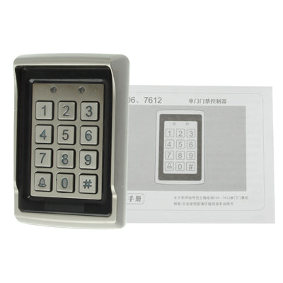 Stainless Steel Stand-Alone Single Door Access Controller with Keypad, Support EM Card Reader (AK106)