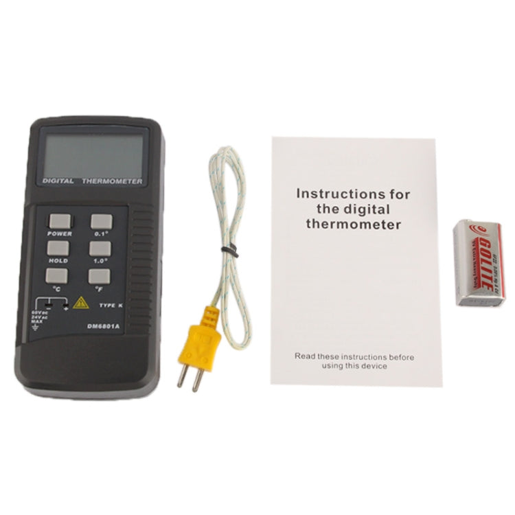 Digital Thermometer with K-Type Sensor