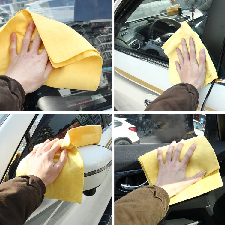 KANEED Synthetic Chamois Drying Towel Super Absorbent PVA Shammy Cloth for Fast Drying of Car, Size: 43 x 32 x 0.2cm