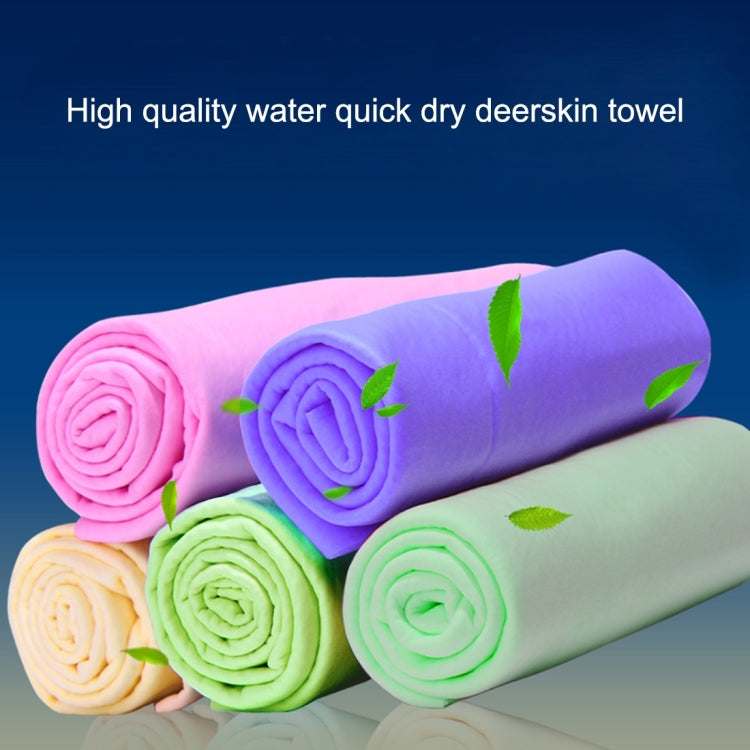 KANEED Synthetic Chamois Drying Towel Super Absorbent PVA Shammy Cloth for Fast Drying of Car, Size: 43 x 32 x 0.2cm