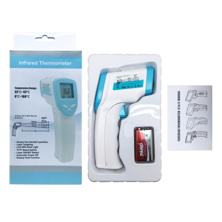 DT8018 Non-contact Forehead Body Infrared Thermometer, Temperature Range: 32.0 Degree C - 42.5 Degree C