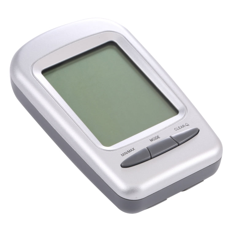 LCD Digital Desk Indoor Thermometer Hygrometer with Date / Clock / Freezing Warning