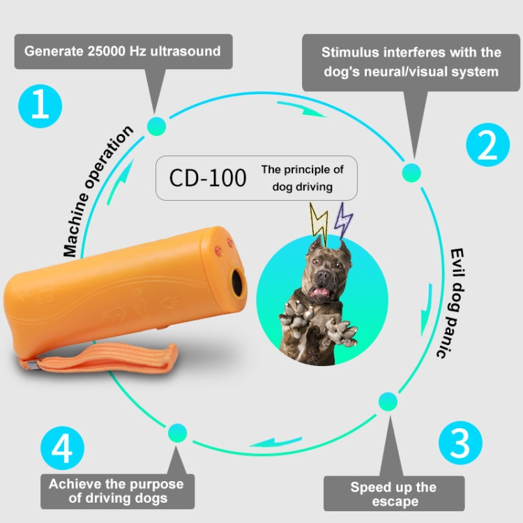 3 in 1 (Training dog, Banish dog, Lighting)