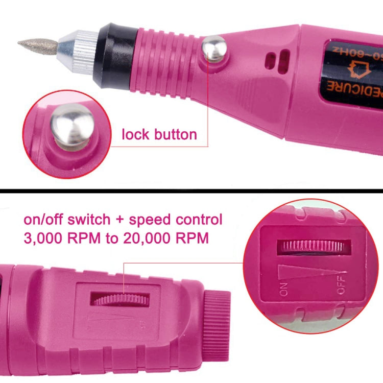Mini Nail Machine, Variable Speed Rotary Detail Carver