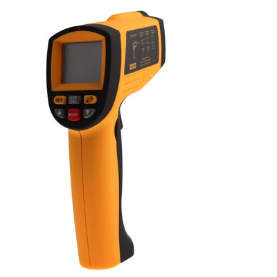 Infrared Thermometer, Temperature Range: -18 - 1350 Degrees Celsius
