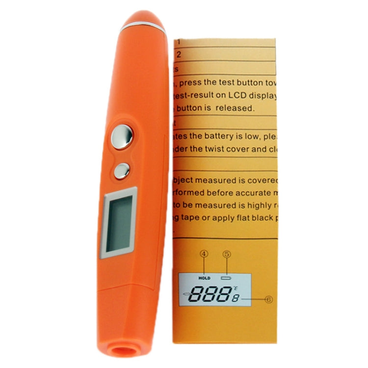 LCD Portable Non-Contact Infrared Thermometer