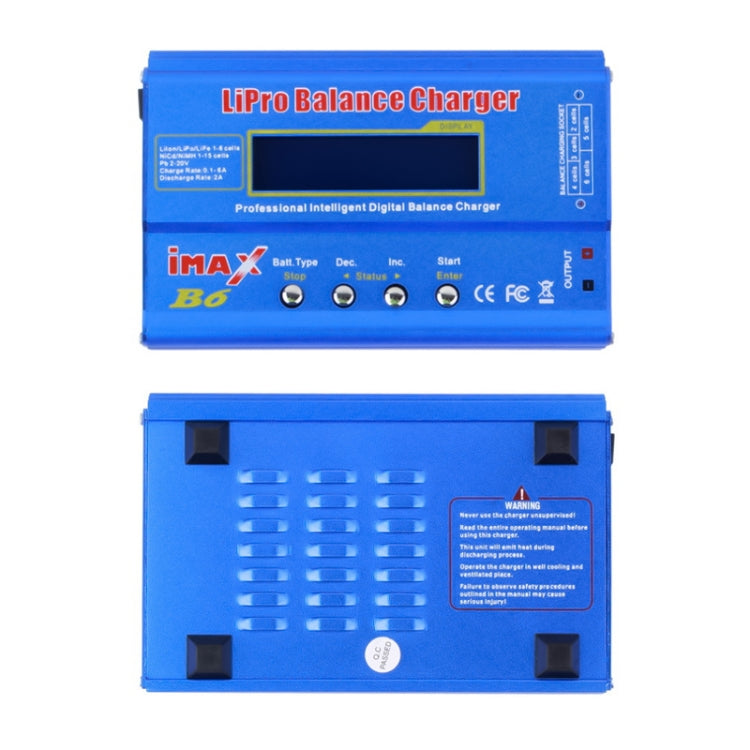 iMax B6 Digital LCD RC Lipo NiMh Battery Balance Charger