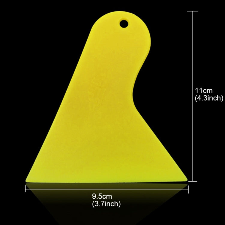KANEED 10 PCS Car Window Wrapping Film Scraper Thickening Car Sticker Tool, Size: 11cm x 9.5cm