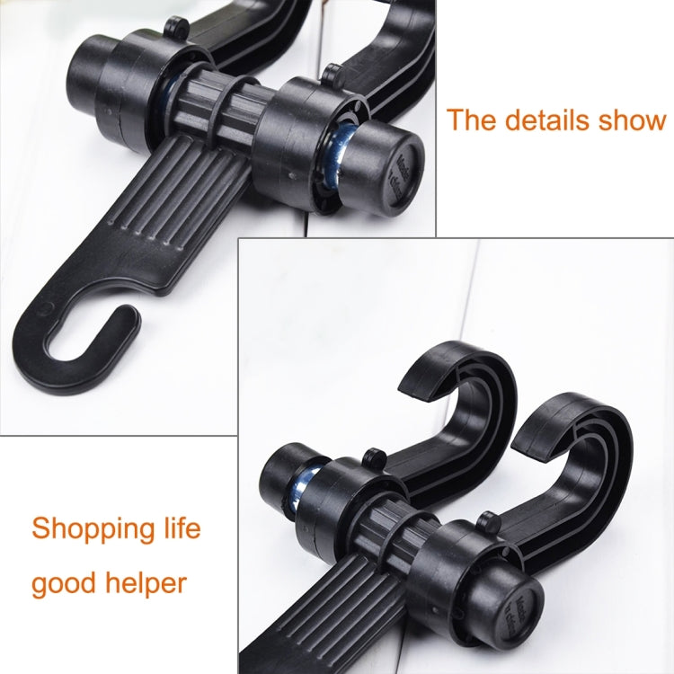 KANEED Car Vehicle Multi-functional Seat Headrest Bag Hanger Hook Holder Seat Headrest Hanger Hanging Holder Double Hooks