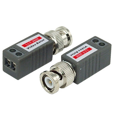 2 PCS 1 Channel Passive Video Balun UTP BNC Cat5 Transceiver