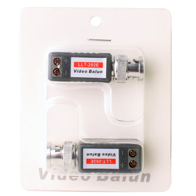 2 PCS 1 Channel Passive Video Balun UTP BNC Cat5 Transceiver