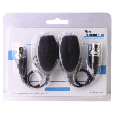 2 PCS Passive UTP Video Balun Transceiver