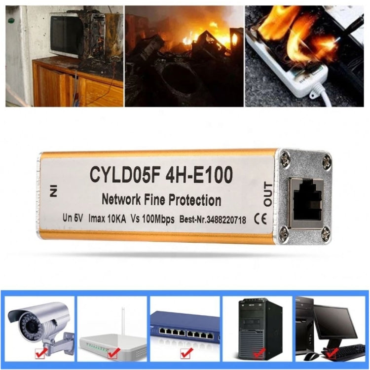 Network Surge Arrester Surge Protection Device (CYL D05F4H-E100)