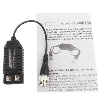 Twisted Pair Hi-performance Video Ground Loop Isolator
