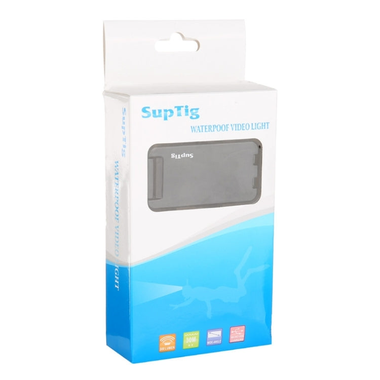 SupTig 30M Waterproof 300LM Video Light for GoPro, Insta360, DJI and Other Action Cameras