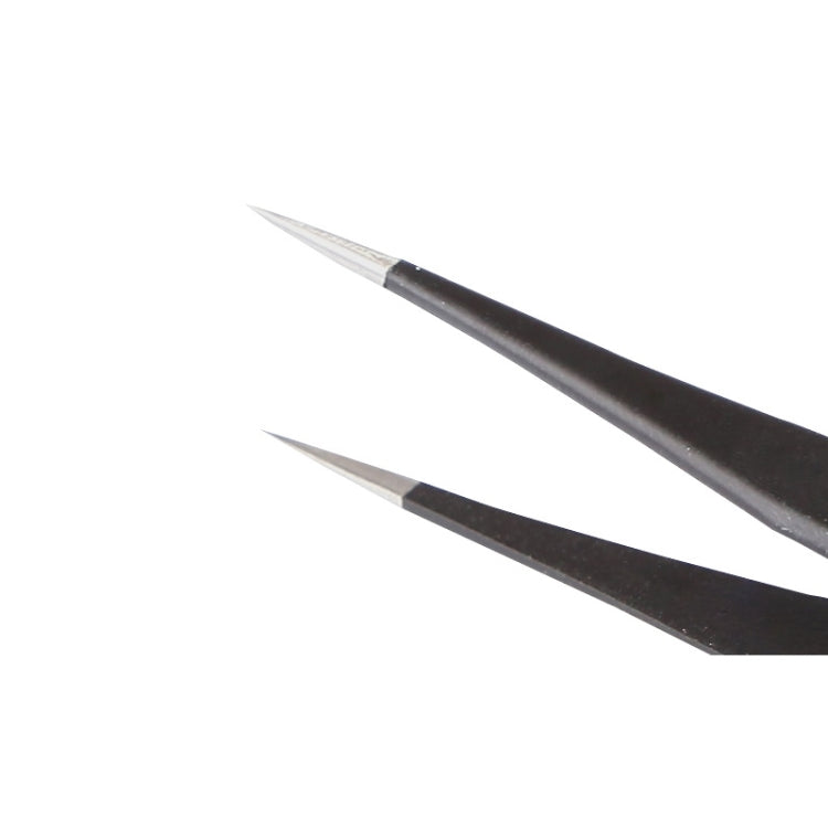 BEST BST-200ESD 202 Stainless Steel Anti-static Tip Tweezers