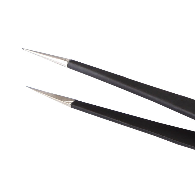 BEST BST-728 202 Stainless Steel Anti-static Tip Tweezers