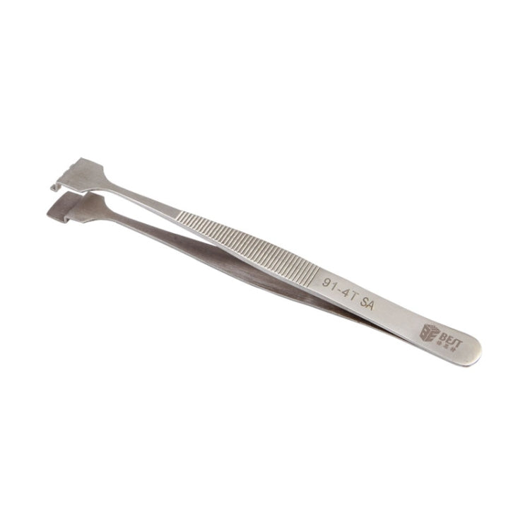 BEST BST-91-4T SA Professional Stainless Steel Wafer Tweezers for Silicon Wafer