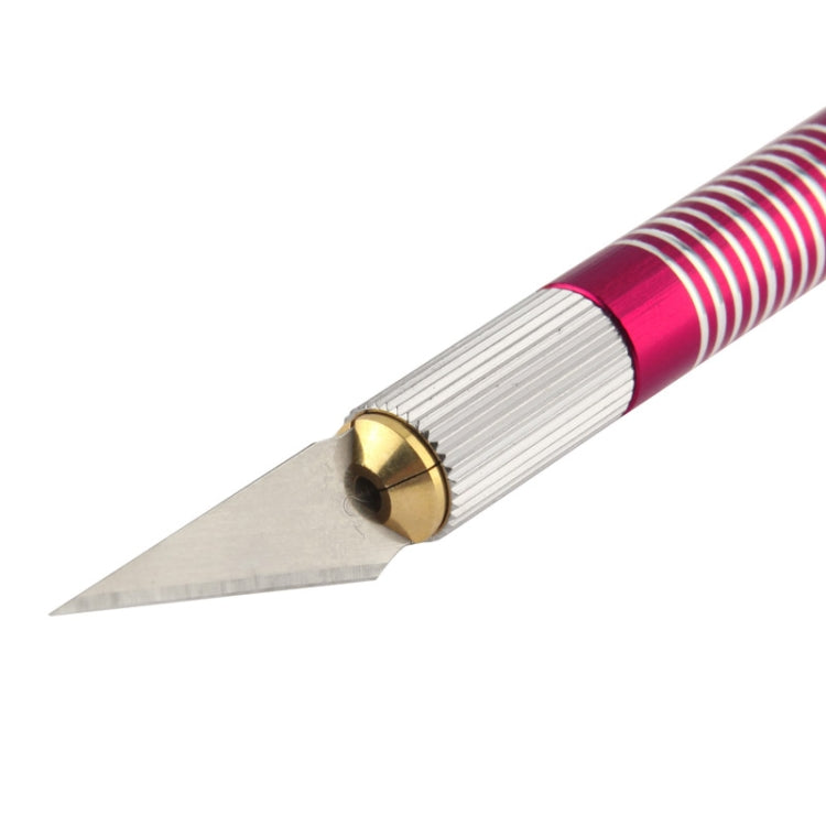 WLXY-9311, WLXY Tool Precision Knife with Replaceable Blade for Mat Cutting / Model Making / Etching / Carving / Scoring / Trimming, OAL: 145mm, Size: 121mm x 10mm Diameter