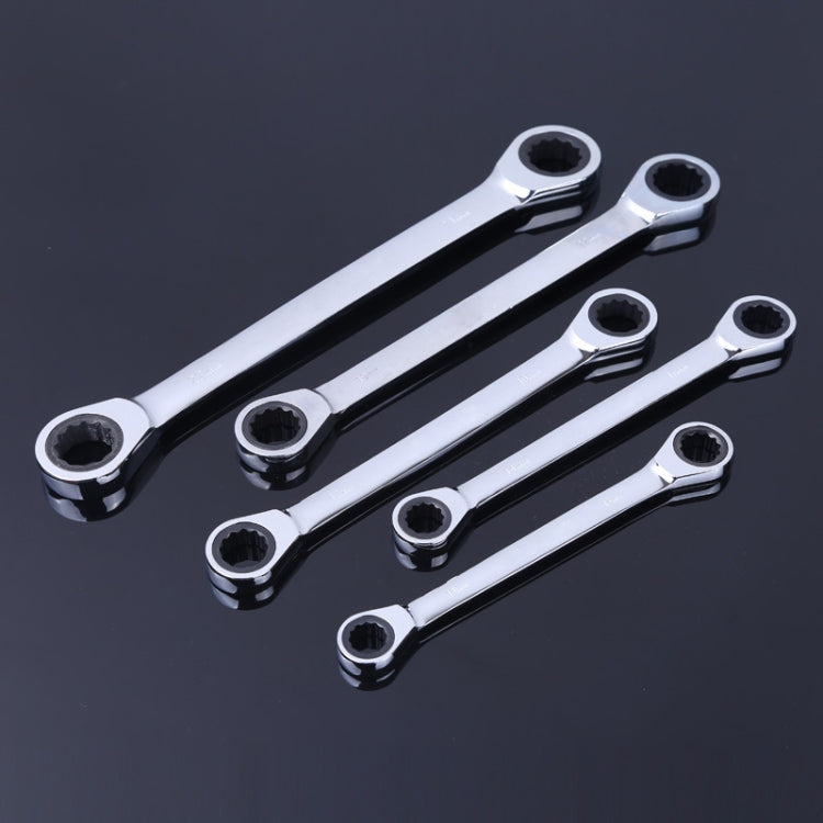 Professional Double-head Ratchet Wrench Set