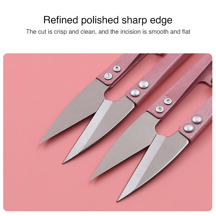 12 PCS Iron & Steel Thread Clippers , Size: 110 x 25 x 0.8mm