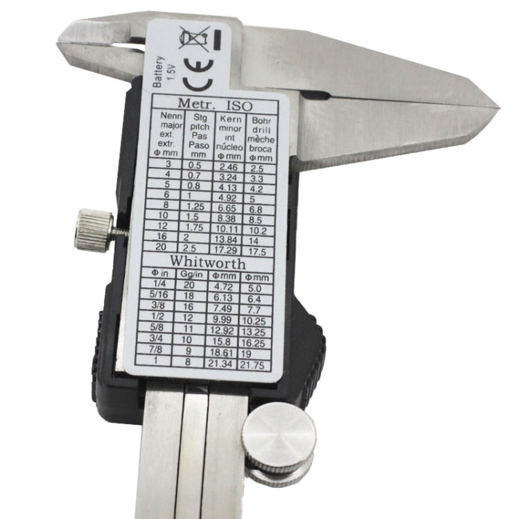 LCD Digital Vernier Caliper/Micrometer, Measure Range: 150 mm (6 inch)