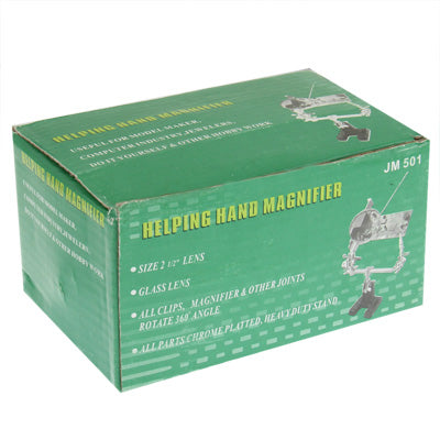 Helping Hand Magnifier, Hand Soldering Iron Stand Helping 2x Optical Magnifying Solder Tool
