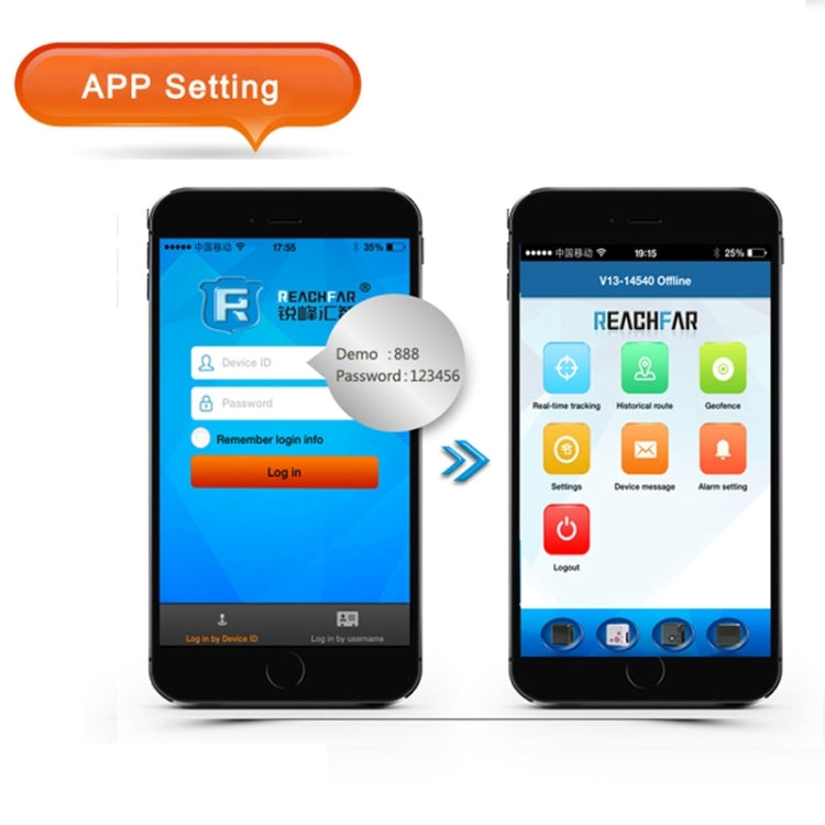 REACHFAR RF-V20 7 in 1 Multifunctional GPS Tracker