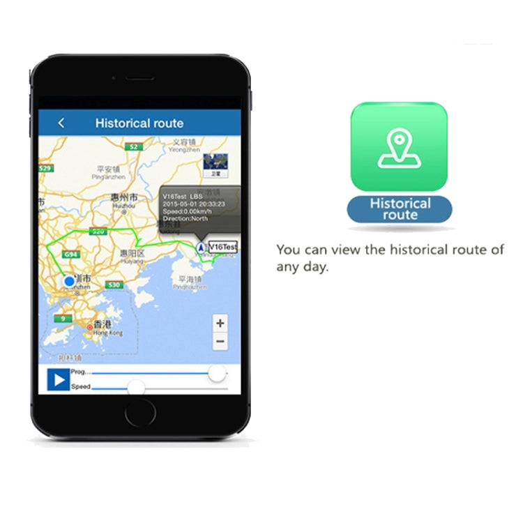 REACHFAR RF-V20 7 in 1 Multifunctional GPS Tracker