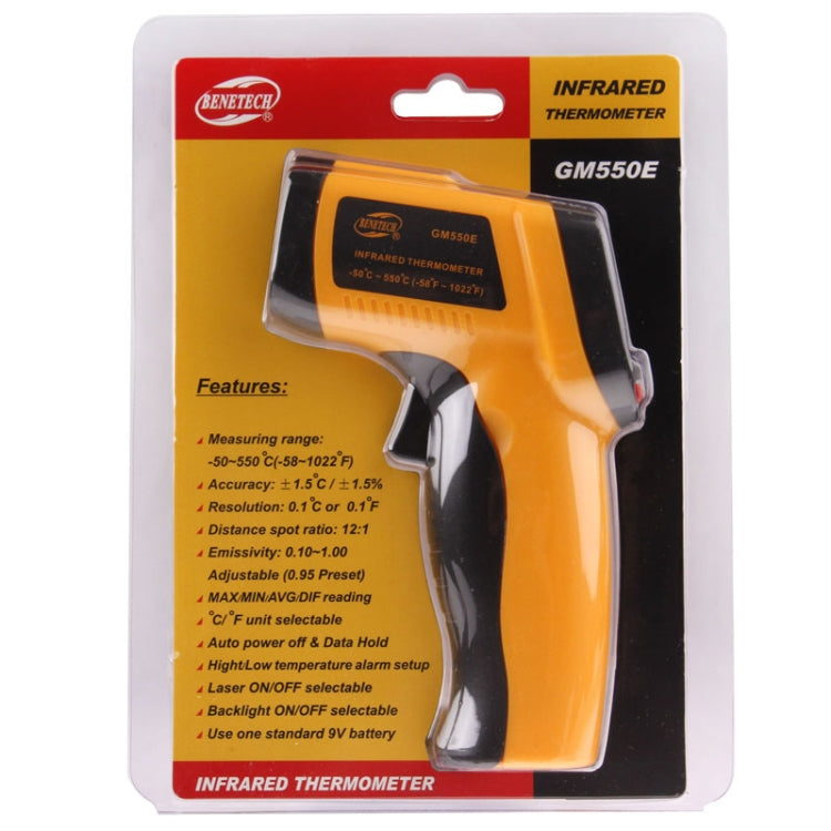 BENETECH GM550E Digital Infrared Thermometer
