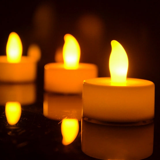 15 PCS Flameless LED Tea Light Electric Candles