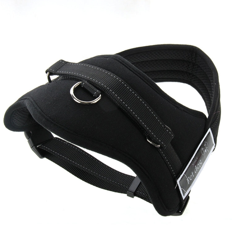 Soft Thicken Pet Chest Suspenders Dog Traction Rope, Size: M (50-65cm)