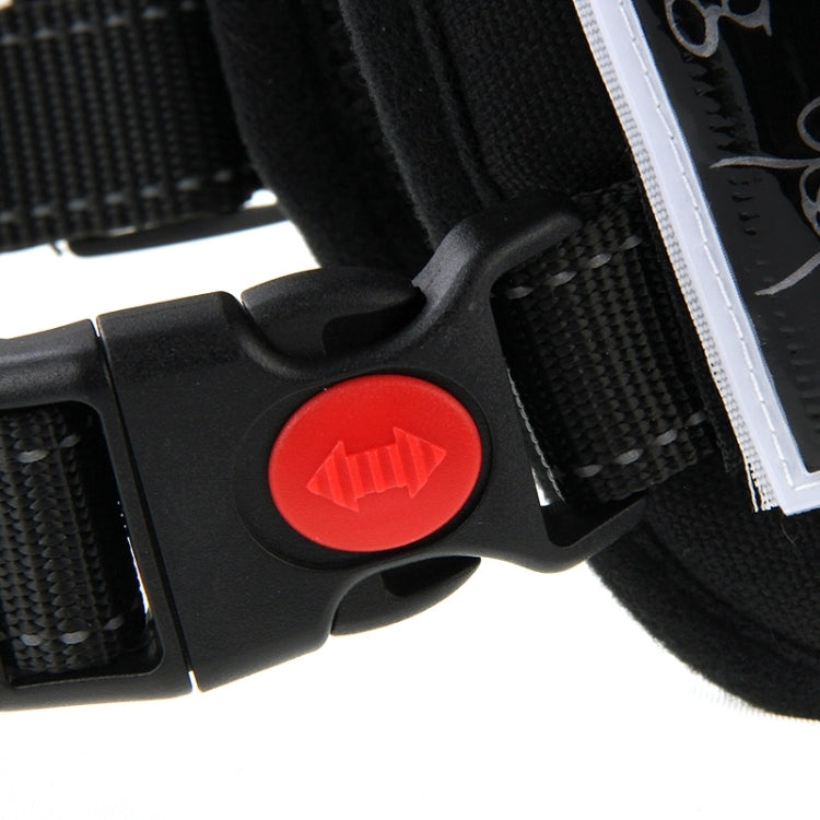 Soft Thicken Pet Chest Suspenders Dog Traction Rope, Size: M (50-65cm)