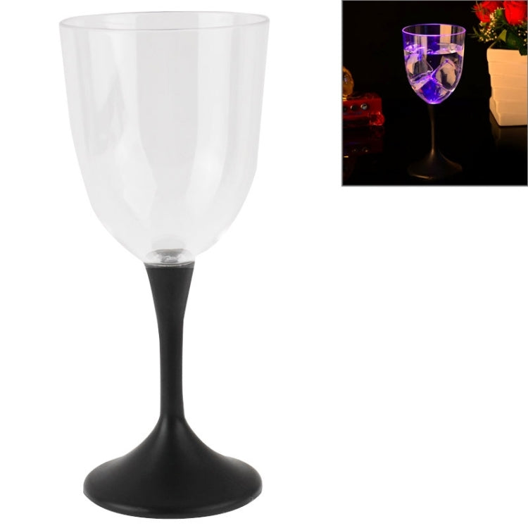 8-mode LED Colorful Light Flashing Red Wine Goblet for Bar