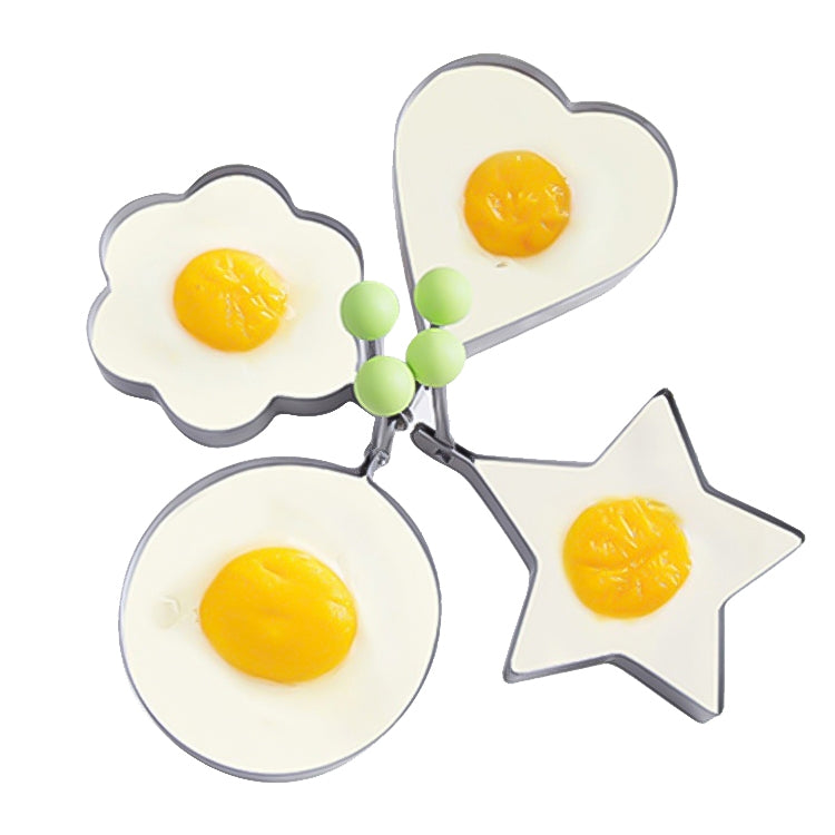 4 in 1 Stainless Steel Fried Egg Pancake Mold